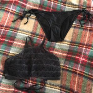 Volcom bikini top, bottoms included